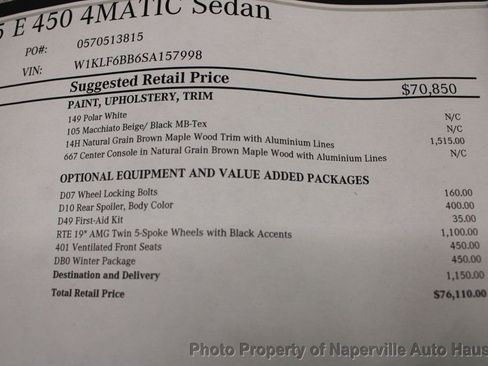 Used 2025 Mercedes-Benz E 450 4MATIC Sedan image 63