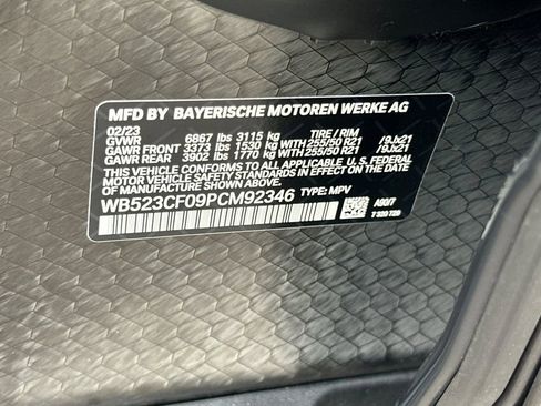 Used 2023 BMW iX xDrive50 w/ Convenience Package AWD/4WD image 36