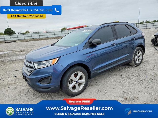 Used 2018 Ford Edge SE FWD image 1