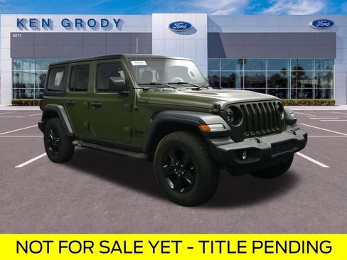 Used 2021 Jeep Wrangler Unlimited Sport AWD/4WD image 1