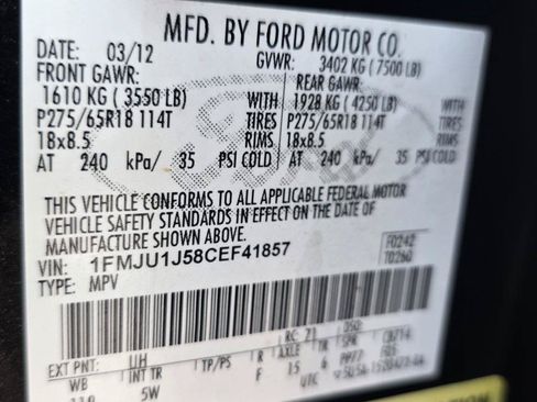Used 2012 Ford Expedition King Ranch AWD/4WD image 25