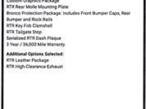 New 2025 Ford Bronco Big Bend image 2