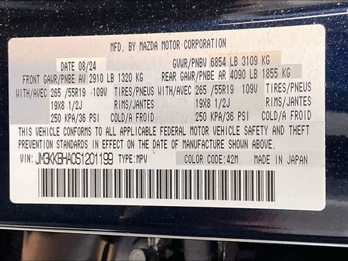 Used 2025 MAZDA CX-90 Plug-In Hybrid w/ Preferred image 34