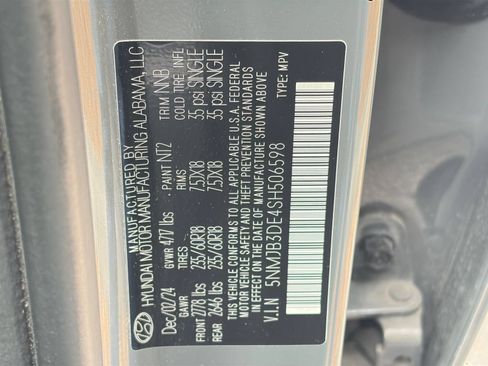 Used 2025 Hyundai Tucson SEL FWD image 30