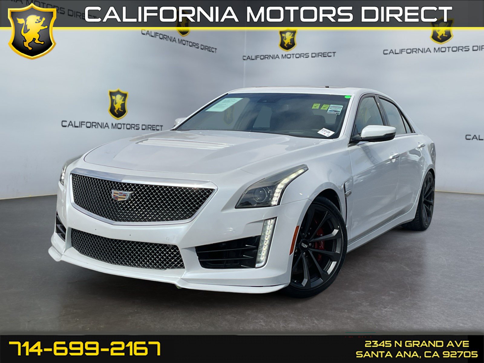 Used 2018 Cadillac CTS V w/ Luxury Package RWD image 1