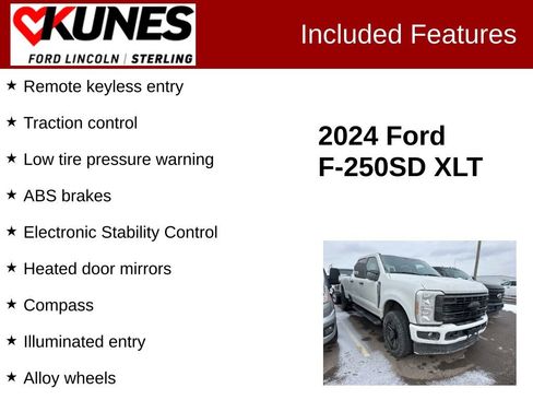 Used 2024 Ford F250 XLT image 2