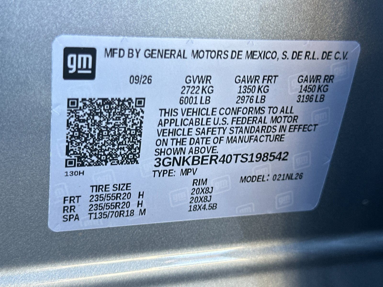 New 2026 Chevrolet Blazer RS w/ LPO, Cargo Package FWD image 29
