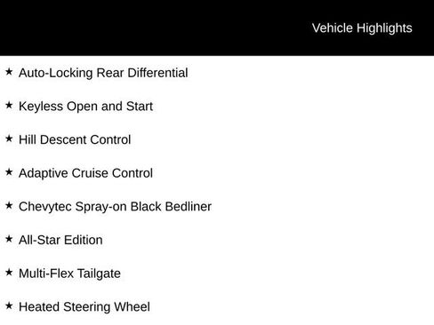 New 2026 Chevrolet Silverado 1500 RST w/ RST All Star Premium Package AWD/4WD image 10