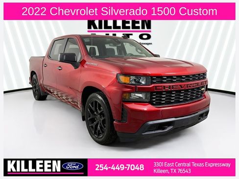 Used 2022 Chevrolet Silverado 1500 Custom w/ Safety Confidence Package RWD image 1