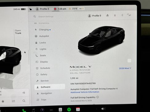 Used 2026 Tesla Model Y Long Range AWD/4WD image 36