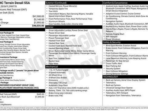 New 2026 GMC Terrain Denali image 25