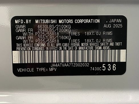 New 2026 Mitsubishi Eclipse Cross LE image 29