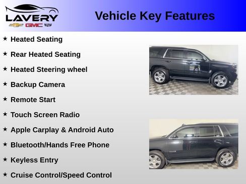 Used 2019 Chevrolet Tahoe LT w/ Luxury Package AWD/4WD image 2