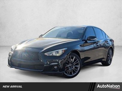 Used 2024 INFINITI Q50 Red Sport 400 w/ Black Opal Edition