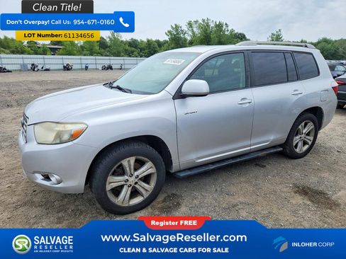 Used 2008 Toyota Highlander Sport w/ Tow Pkg AWD/4WD image 1