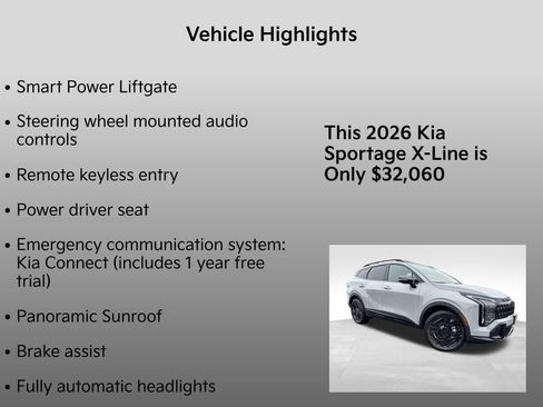 New 2026 Kia Sportage X-Line w/ X-Line Premium Package image 10