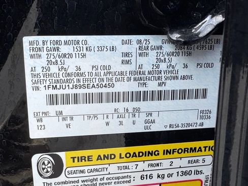 Used 2025 Ford Expedition Active AWD/4WD image 53