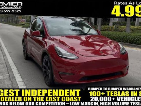 Used 2022 Tesla Model Y Long Range AWD/4WD image 1