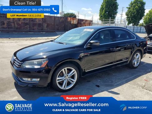 Used 2014 Volkswagen Passat TDI SEL Premium FWD image 1