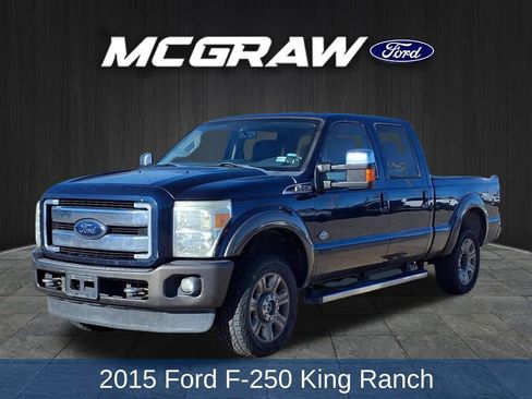 Used 2015 Ford F250 King Ranch w/ King Ranch w/Chrome Package image 1