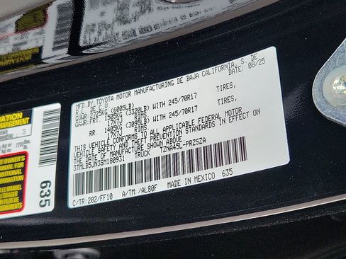 New 2025 Toyota Tacoma SR5 image 15