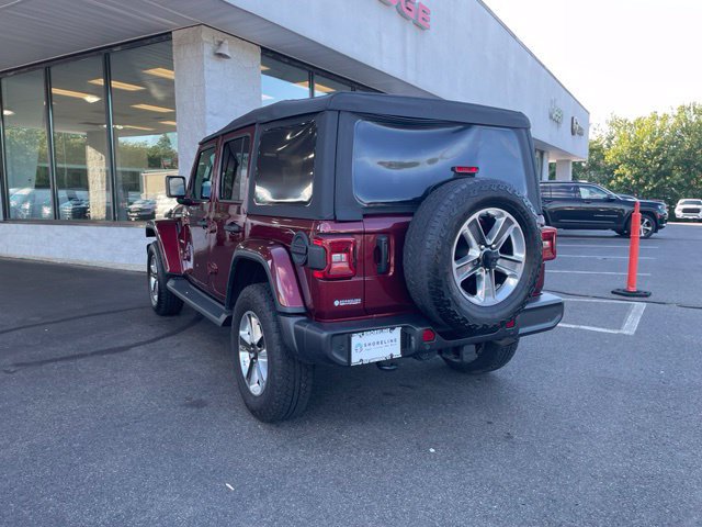 Used 2021 Jeep Wrangler Unlimited Sahara w/ LED Lighting Group AWD/4WD image 34