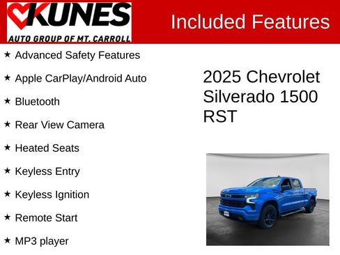 Used 2025 Chevrolet Silverado 1500 RST AWD/4WD image 3