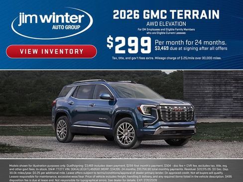 New 2026 GMC Terrain AT4 w/ Convenience Package III AWD/4WD image 3