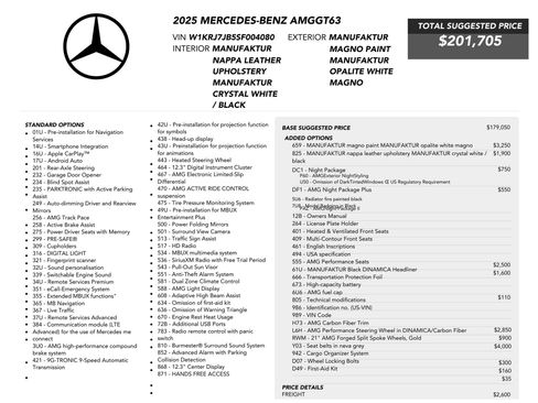 Used 2025 Mercedes-Benz AMG GT 63 image 77