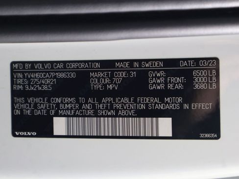 Certified 2023 Volvo XC90 T8 Ultimate AWD/4WD image 16