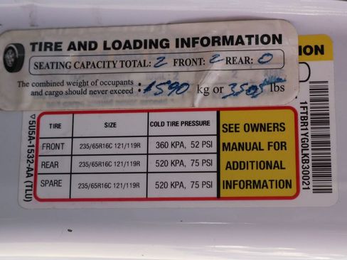 Used 2020 Ford Transit 250 Low Roof w/ Load Area Protection Package RWD image 46