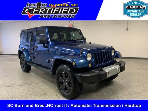 Used 2009 Jeep Wrangler Unlimited Sahara AWD/4WD image 1