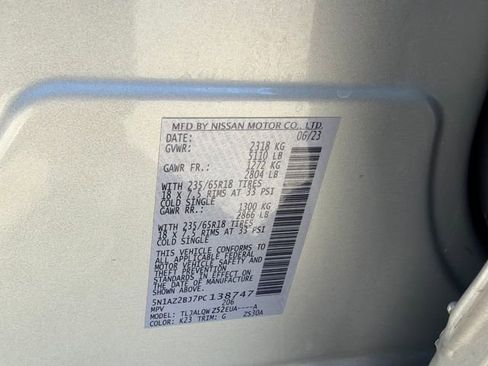 Certified 2023 Nissan Murano SV image 28