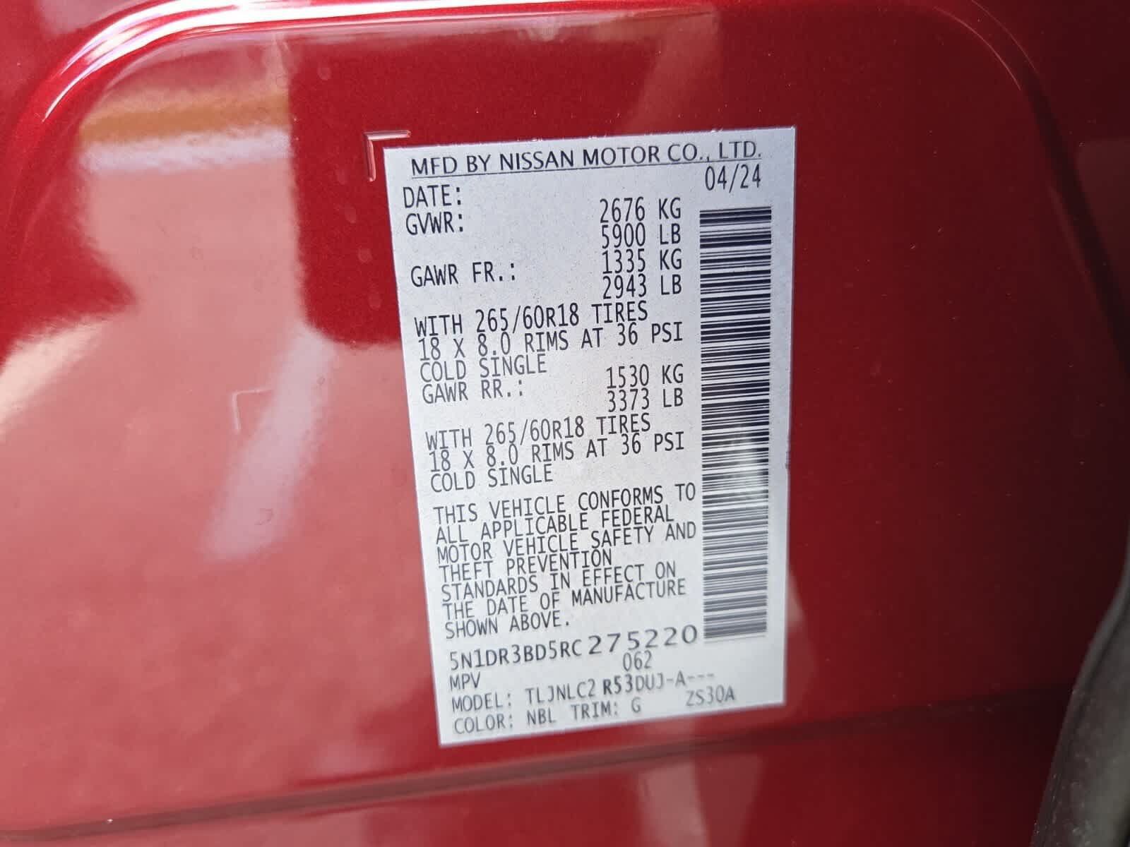 Used 2024 Nissan Pathfinder Rock Creek AWD/4WD image 7