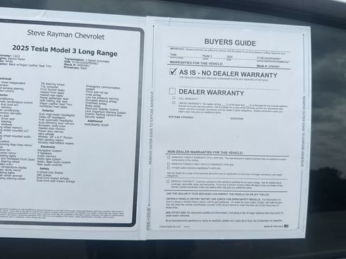 Used 2025 Tesla Model 3 Long Range RWD image 26