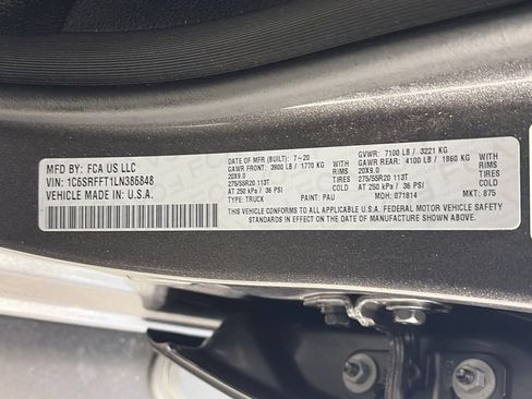 Used 2020 RAM 1500 Big Horn AWD/4WD image 9