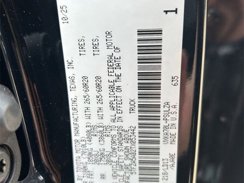 New 2026 Toyota Tundra Limited image 11