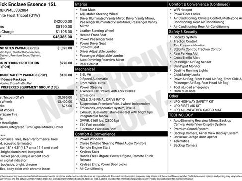 Used 2020 Buick Enclave Essence w/ Sound and Sites Package FWD image 26
