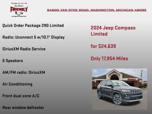 Used 2024 Jeep Compass Limited image 5
