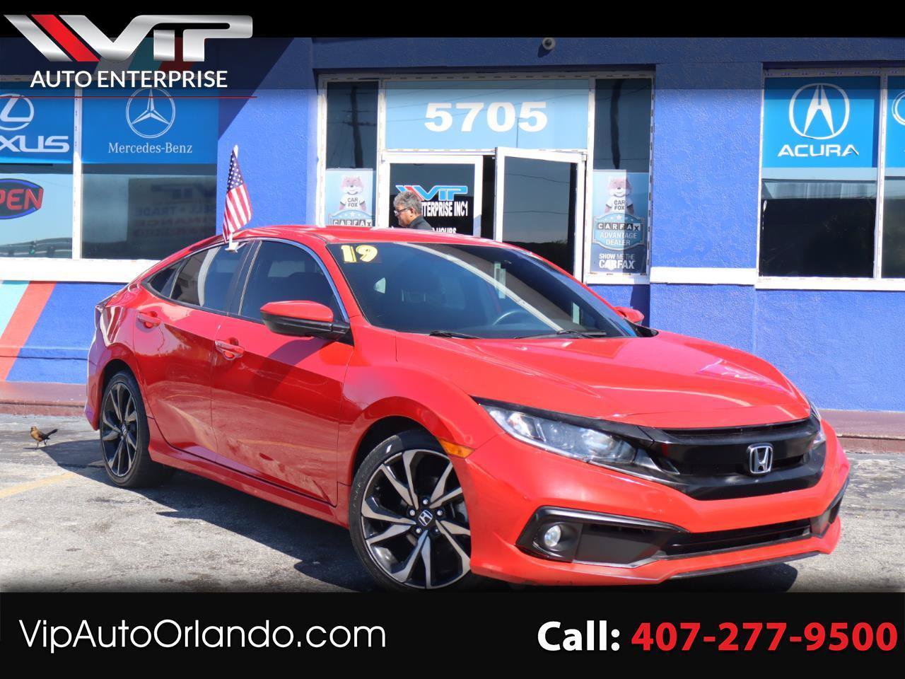 Used 2019 Honda Civic Sport image 1