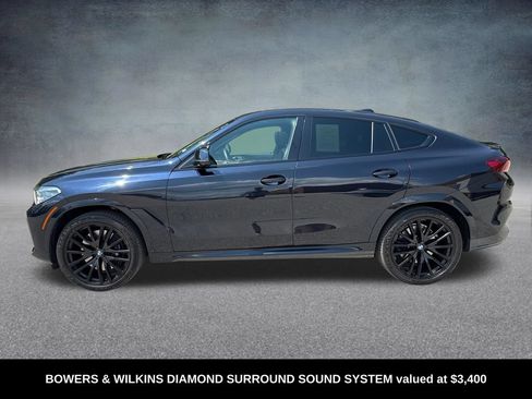 Used 2021 BMW X6 M50i w/ Executive Package AWD/4WD image 2