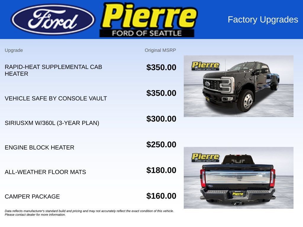 New 2026 Ford F450 Platinum w/ Platinum Plus Package AWD/4WD image 14