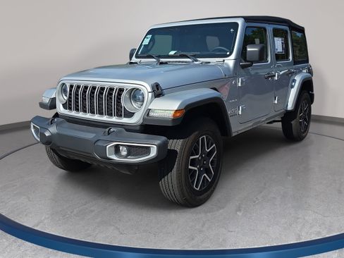 Used 2024 Jeep Wrangler Unlimited Sahara w/ Safety Group AWD/4WD image 1