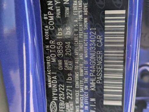 Used 2022 Hyundai Elantra Limited FWD image 24