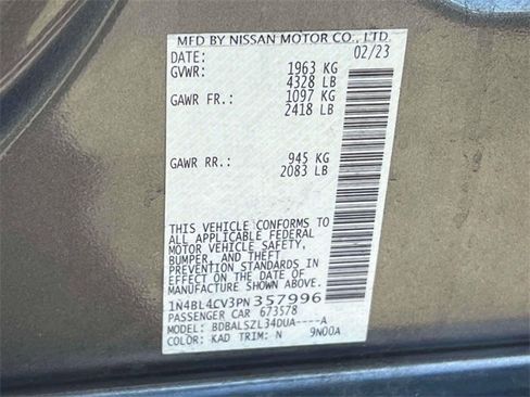 Used 2023 Nissan Altima 2.5 SR image 20