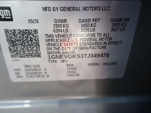 New 2026 Chevrolet Traverse LT w/ Sun and Wheel Package AWD/4WD image 35