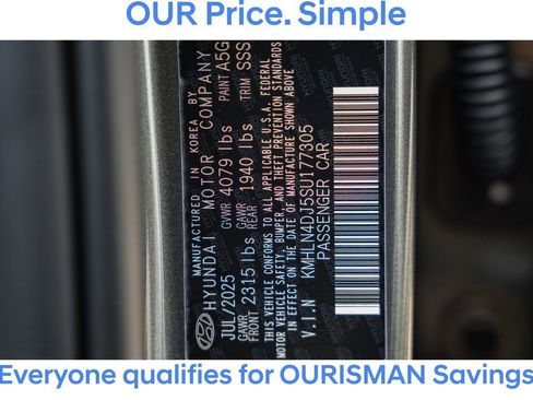 New 2025 Hyundai Elantra Limited image 33