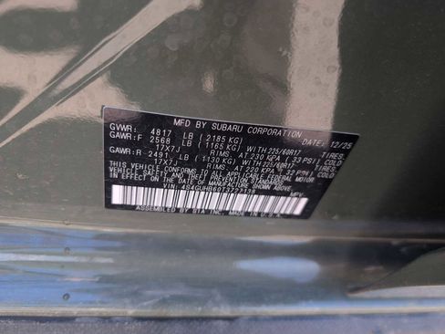 Used 2026 Subaru Crosstrek 2.5i AWD/4WD image 33