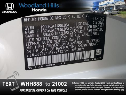 Used 2024 Honda HR-V Sport image 26