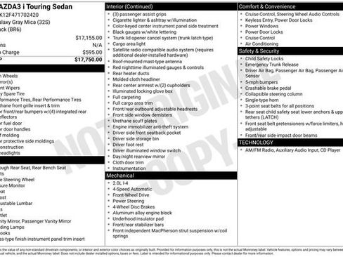 Used 2007 MAZDA MAZDA3 i Touring image 29